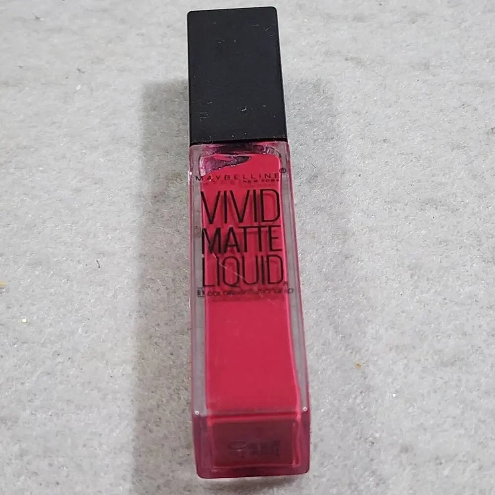 25 FUSCHIA ECSTASY X2 Vivid Matte Liquid Color Sensational Maybelline New York